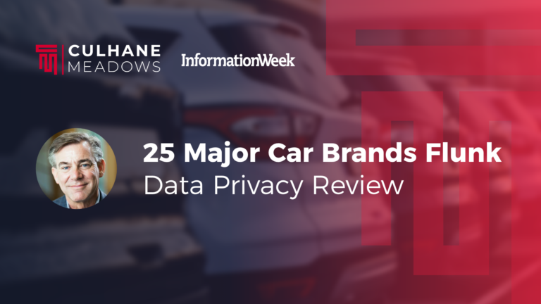 Peter Cassat in InformationWeek: 25 Major Car Brands Flunk Data Privacy Review