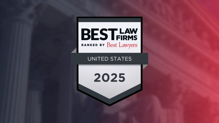 CM Law Again Named Among 2025 Best Law Firms® Rankings Nationally, Regionally, And Across 20 Practice Areas